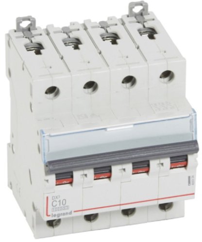 Выключатель автоматический Legrand DX3-E 10000 4п 10А C 16кА картинка